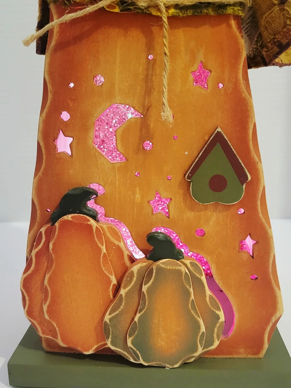 Vtg Halloween Harvest Scarecrow 16